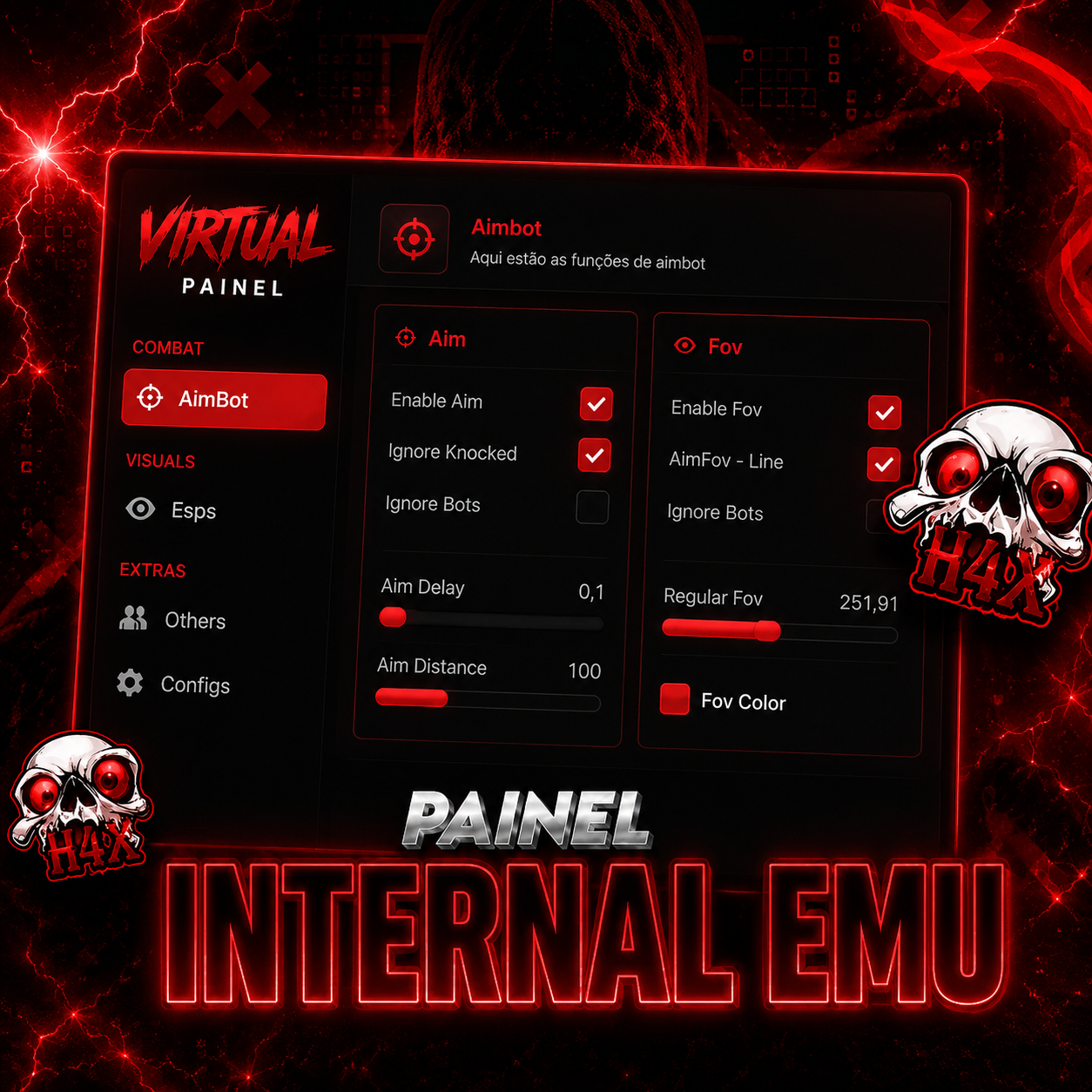 Painel Emulador Internal