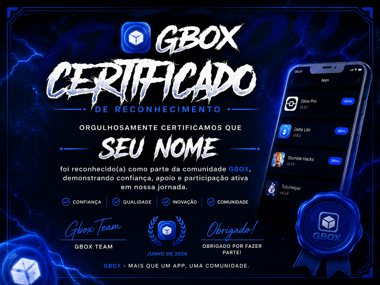 Certificado Gbox